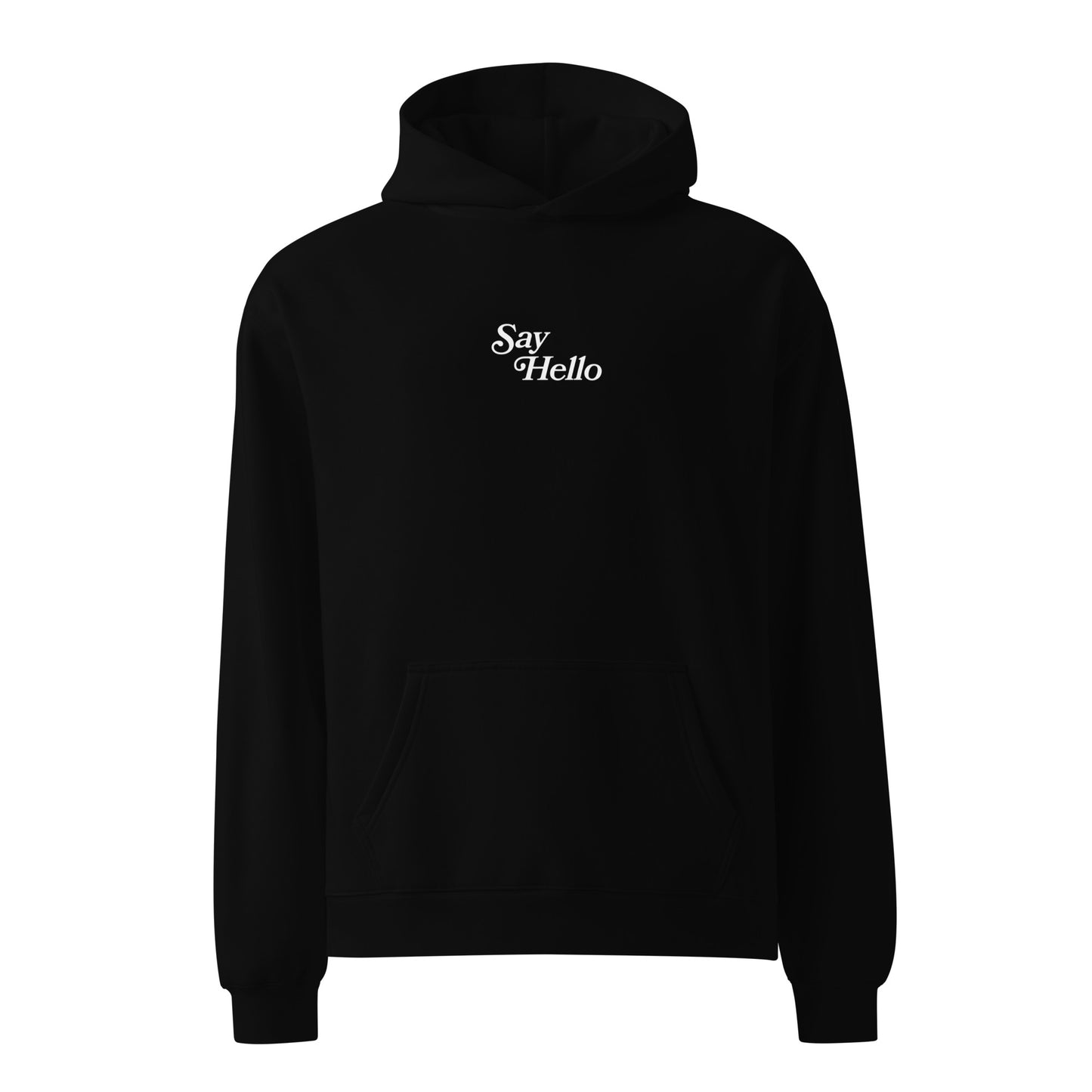 Say Hello - Hello I'm Grieving Club Oversized Hoodie