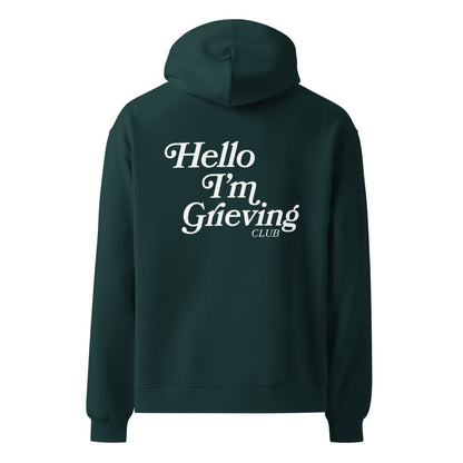 Say Hello - Hello I'm Grieving Club Oversized Hoodie